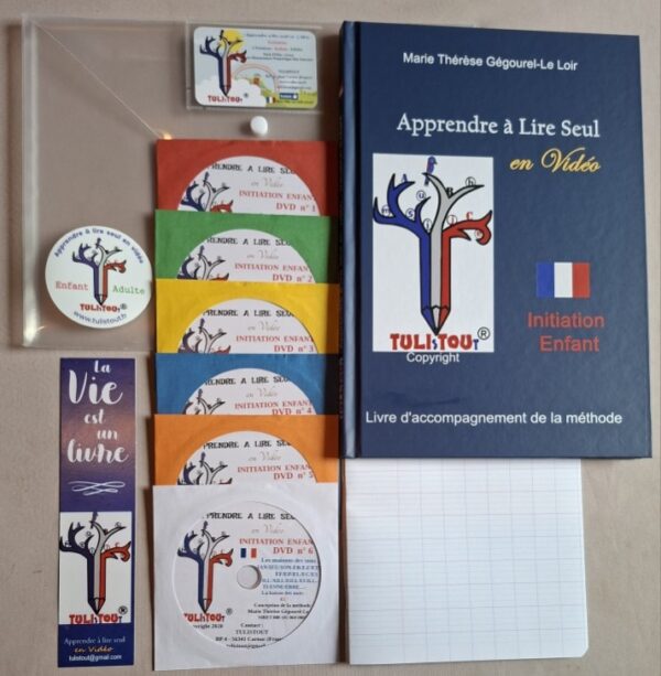 Enfant Méthode complète : livre + 6 DVDs + pochette